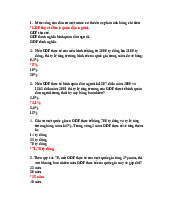 TOP 35 câu trắc nghiệm chương 3 : tăng trưởng | Môn kinh tế vi mô