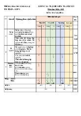 Đề cuối kì 1 Toán 6 năm 2024 – 2025 trường TH&THCS Thắng Lợi – Kon Tum