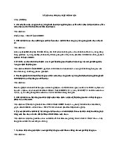 Bài tập nhận định Luật kinh doanh bất động sản | Trường Đại Học Kiểm sát Hà Nội