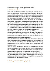 Cước chú là gì? Cách ghi cước chú?