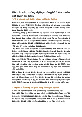 Khi nào các trường đại học công bố điểm chuẩn xét tuyển đại học?