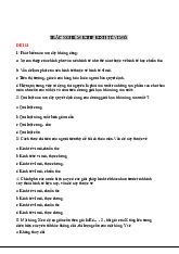 Trắc Nghiệm Kinh Tế Vi Mô - Đề 101 và 102 Có Đáp Án | Kinh tế vĩ mô | Trường Đại học kinh tế Thành Phố Hồ Chí Minh