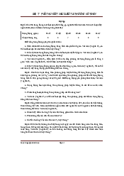 Bài tập củng cố chương 7+ 8 môn xác suất thống kê| Đại học Kinh tế Quốc Dân