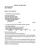 Câu hỏi và bài tập chương 3 | Môn học Hệ điều hành