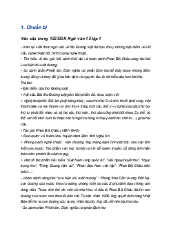 Soạn bài Lưu biệt khi xuất dương | Ngữ văn 12 Cánh diều (Tập 1)