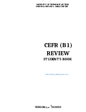 Cefr Student'S Book [ Version 02-2023] - Tiếng Anh | Trường Đại học Bách khoa Thành phố Hồ Chí Minh