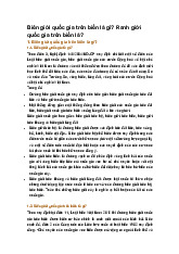 Biên giới quốc gia trên biển là gì? Ranh giới quốc gia trên biển là?