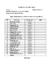 Đề cương môn Tổ chức kế toán- Trường Đại học lao động -  xã hội.