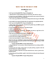 Tài liệu Kiểm tra 1 môn  luật kinh tế