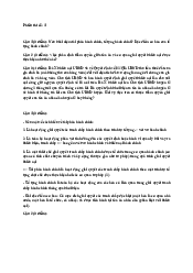 Bộ đề thi vấn đáp - Luật Hình Sự | Trường Đại học Luật, Đại học Quốc gia Hà Nội