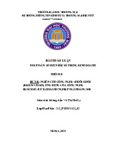 Nghiên cứu công nghệ chuỗi khối block chain | Bài thảo luận Chuyển đổi số trong kinh doanh