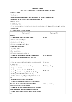 Giáo án Lịch sử và Địa lí lớp 4 Tiết 51 - 54 | Kết nối tri thức