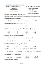 Đề Thi Giữa Học Kỳ 1 Toán 8 Cánh Diều Có Đáp Án-Đề 2