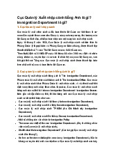 Cục Quản lý Xuất nhập cảnh tiếng Anh là gì? Immigration Department là gì?