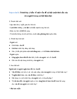 Soạn bài: Trình bày ý kiến về một vấn đề xã hội (một thói xấu của con người trong xã hội hiện đại) Ngữ Văn 8 | Kết nối tri thức