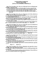 Tổng hợp 100 câu hỏi thi trắc nghiệm môn Pháp luật đại cương  | Trường đại học kinh doanh và công nghệ Hà Nội