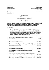 Winter Term 1999 Midterm Exam | Microeconomics | Trường Đại học Quốc tế, Đại học Quốc gia Thành phố Hồ Chí Minh