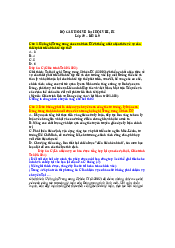 Bộ câu hỏi về đại hội VIII - Lịch sử Đảng Cộng Sản Việt Nam| Đại học Kinh Tế Quốc Dân