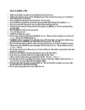 Đề cương trắc nghiệm môn an toàn thông tin | Trường Cao đẳng nghề công nghệ cao Hà Nội