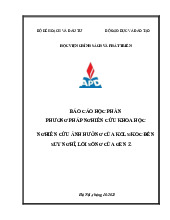 Nghiên cứu KOLS/KOC ảnh hưởng tới suy nghĩ, lối sống Gen Z | Báo cáo Môn Phương pháp nghiên cứu khoa học - Học viện Chính sách và Phát triển