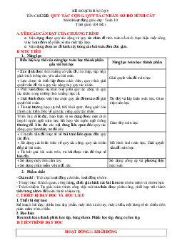 Giáo án Toán 10 Cánh Diều học kỳ 2 năm 2022-2023