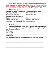 Biên bản xác định ranh giới, mốc giới môn Kinh tế vĩ mô | Học viện Nông nghiệp Việt Nam