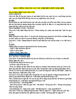 Tài liệu soạn văn 7 Chân trời sáng tạo cả năm