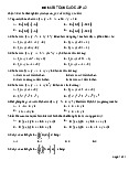 Đề mẫu ôn tập - Toán cao cấp c2 | Trường Đại Học Duy Tân