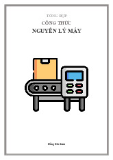 Công Thức và Nguyên Lý Máy - Tóm Tắt Đặc Trưng Cơ Cấu (HĐL)