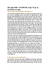 Vốn góp (PAID - IN CAPITAL) là gì? Ví dụ và hình thức vốn góp