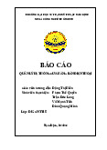 Báo cáo Quản lý hệ thống cửa hàng bán điện thoại | Đại học Sư phạm Kỹ thuật Nam Định