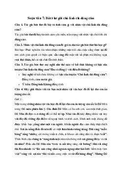 Bức thư gửi chú lính chì dũng cảm | Soạn văn 7 Chân trời sáng tạo