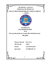 Xây dựng thương hiệu cho sản phẩm Tinh dầu Bưởi dưỡng tóc Bồng Bềnh | Bài thảo luận quản trị thương hiệu