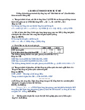 Bì tập lý thuyết - Môn Kinh tế vĩ mô - Đại Học Kinh Tế - Đại học Đà Nẵng