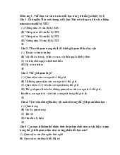 Câu hỏi trắc nghiệm theo chương ôn tập môn Triết học Mác - Lênin | Trường Đại học Sư Phạm Hà Nội