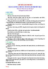 Giáo Án KHTN 9 Cánh Diều Phân Môn Sinh Học Cả Năm