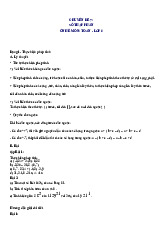 Dạng 1. Thực hiện phép tính Chủ đề 7 Ôn hè Toán 6