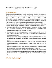 Thuyết minh là gì? Văn bản thuyết minh là gì - Ngữ văn 6