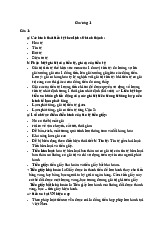 Câu hỏi chương 1 môn tài chính tiền tệ new đáp án | Học viện Nông nghiệp Việt Nam