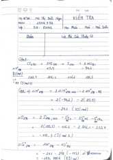 Kiểm Tra Hóa - Hóa Sinh: Tài Liệu Ôn Tập và Hướng Dẫn. Môn Hóa sinh | Đại học Trường Đại học Phenika.