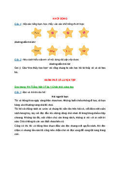 Tiếng Việt 3 trang 114 Bài 4: Hai người bạn | Chân trời sáng tạo