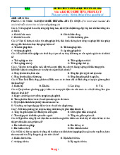 10 Đề Thi Thử Tốt Nghiệp THPT GD Kinh Tế Pháp Luật 2025 Bám Sát Minh Họa Có Đáp Án