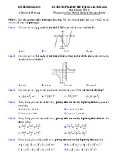 10 Đề Ôn Thi Tốt Nghiệp THPT 2025 Môn Toán Có Lời Giải Chi Tiết.