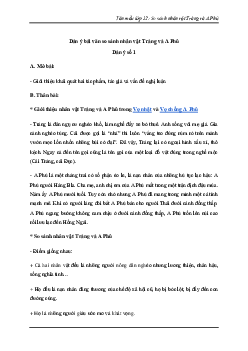 So sánh nhân vật Tràng và A Phủ | Văn mẫu 12