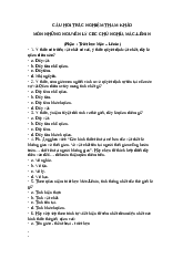 Câu hỏi  tham khảo Triết học Mác - Lênin