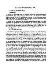 Tổng hợp và Phân tích tác phẩm "Người lái đò Sông Đà" của Nguyễn Tuân