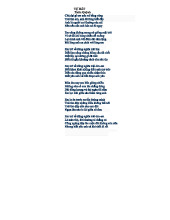 Đọc Hiểu Thơ Xuân Quỳnh - Tình Yêu & Nỗi Nhớ (Signa)