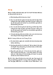 Bài tập chương 5 môn xác suất thống kê| Đại học Kinh tế Quốc Dân