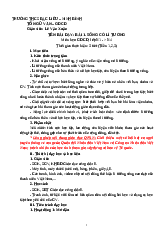 Bài 1. Sống có lí tưởng môn học: GDCD  lớp 9/1 -> 9/4 | Gián án môn GDCD
