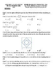 Đề cuối kỳ 1 Toán 11 năm 2024 – 2025 trường THPT Bình Chiểu – TP HCM
